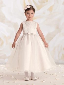 Vestido Tule e Renda